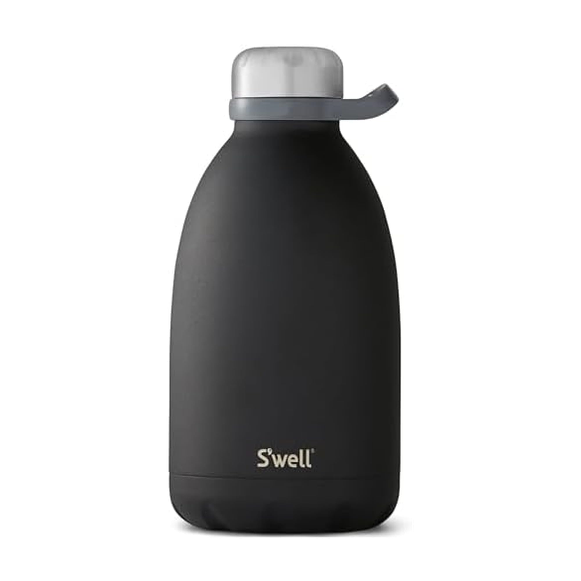 S'well Stainless Steel Roamer Bottle-64 Fl Oz-Teakwood Triple-Layered Vacuum-Insulated Containers Keeps Drinks Cold for 72 Hours and Hot for 24-BPA-Free Travel Water Bottle, 64oz